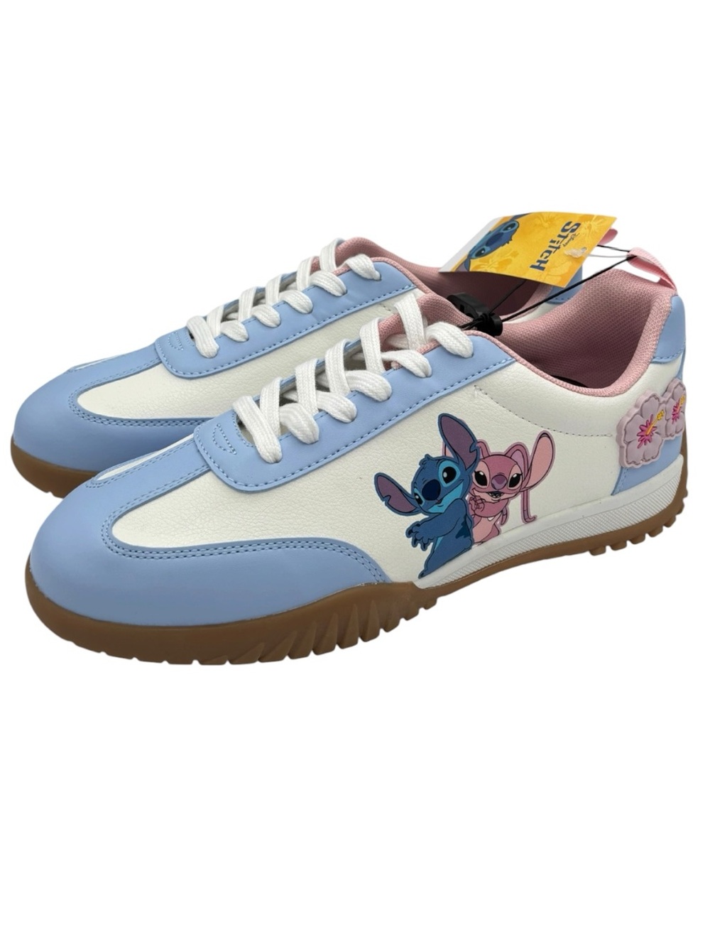 Ground Up X Disney Stitch and Angel Low Retro sneakers, featuring Size 9 NWT